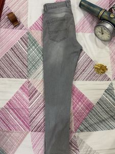 Mango Gray Slim Fit Jeans