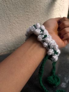 Handmade Crochet Bracelet/ Gajra