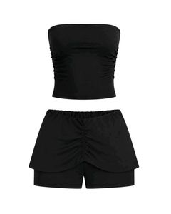 Black Bandeau Mini Lounge Set