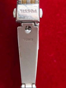 Fossil Two-Tone Rectangle Watch
