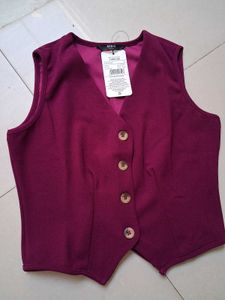 y2k waistcoat top