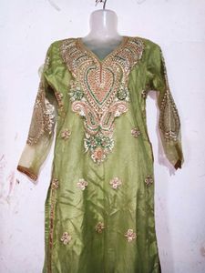 Heavy Work Pakistani Suit.