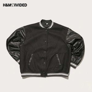 H&M Divided Vintage Style Varsity Jacket