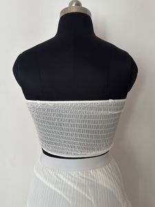 Sparkly Silver Corset Top