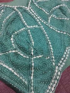 Stunning Teal Lehenga Choli Set