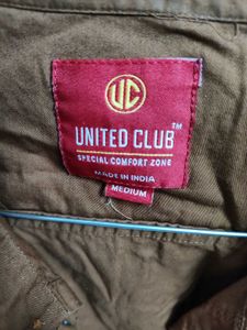 Men's Solid Cargo Shirt