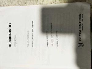 Lehninger Biochemistry Textbook