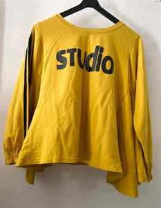 Mustard Yellow Studio 23 Full-Sleeve Top 💛