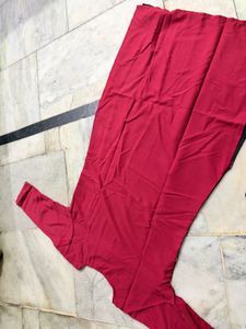 Stylish Red and Black Printed Kurta