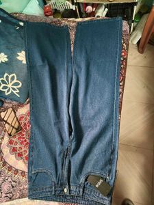 Wide Leg Denim Jeans
