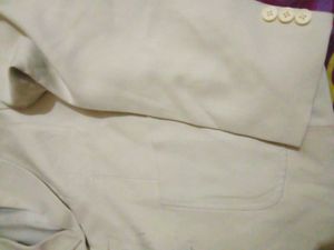 Beige Casual Blazer