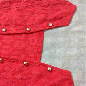 strechable shrug with embroidery 🪡 work  .