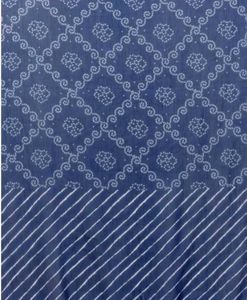 Blue Straight Kurti Pant Dupatta Set