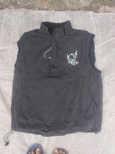 Sleeveless Quarter Zip Vest