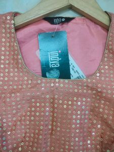 Sequence Kurti For . Onion Pink . Beautiful