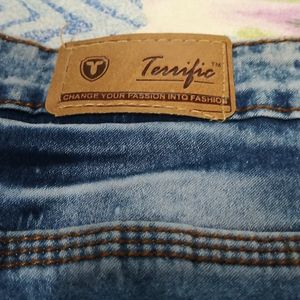 Full Length Regular Jeans With 28 Size