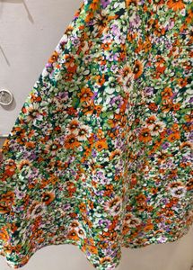 Floral Halter Neck Mini Dress