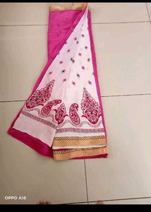 Elegant Pink Saree