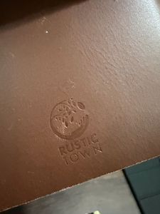 Rustic Town Handcrafted Full Grain Leather Journal