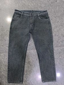 Classic Grey Wash Denim Jeans