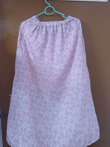 Floral Pink Ethnic Skirt