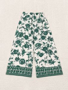 🌿 Green Floral Printed Co-ord Set