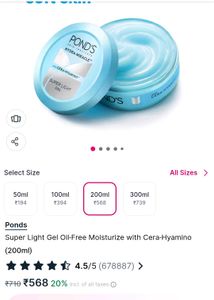 Pond's Hydra Miracle Super Light Gel