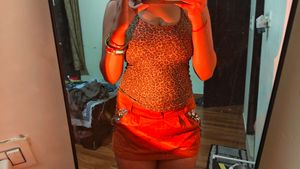 Leopard Print halter neck backless Top