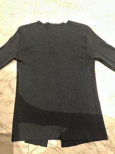 Black Long Sleeve Top