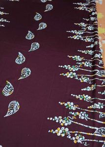 Burgundy Floral Nightgown(New)