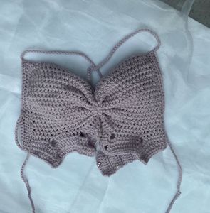 Crochet Butterfly/fairy Top