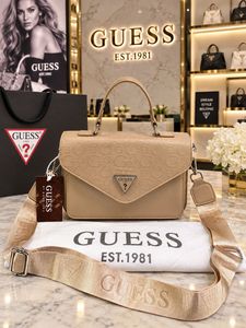 Guess Pink Patent Shoulder Bag