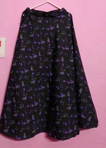 Floral Long Skirt