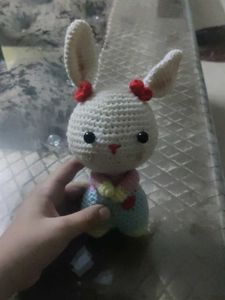 Cute Crochet Bunny Toy