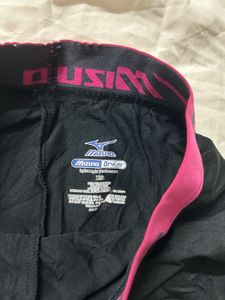 Mizuno Black &amp; Pink Athletic Shorts
