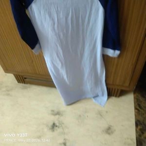 Blue &amp; White Kurta
