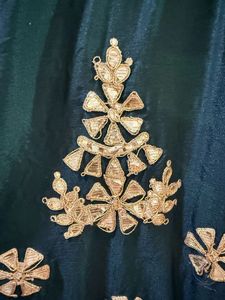 Green &amp; Red Embroidered Heavy Lehenga Choli Set