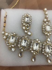 Kundan And Stone Jewelry Set