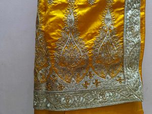 Elegant Yellow Saree