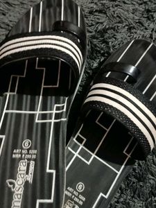 Striped Slides - Size 6