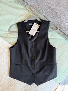 ZARA Black Vest