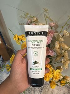 Soulflower Salicylic Acid Tea Tree Face Wash