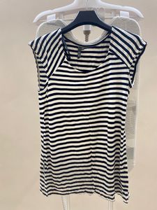 Classic Navy &amp; White Striped Top