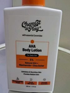 Chemist at Play AHA Body Lotion