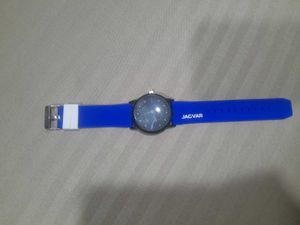 Jaguar Blue Silicone Strap Watch