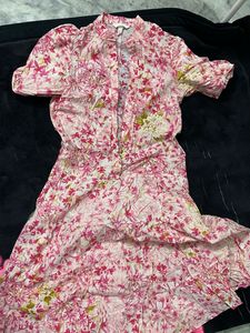 Floral Print Midi Dress