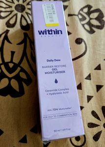 Within Daily Dew Barrier Restore Gel Moisturiser