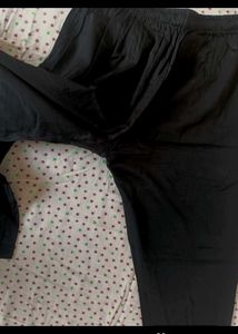 Men's Black Kurta Set