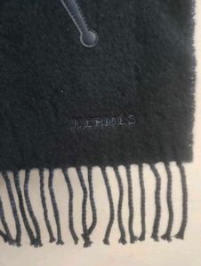 Hermes Blue Wool Scarf