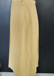 Pleated Midi Skirt